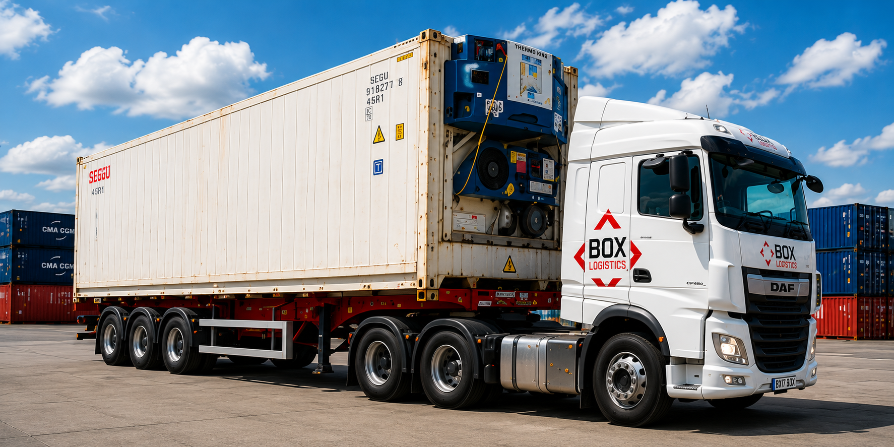 Box Logistics refrigerated container haulage